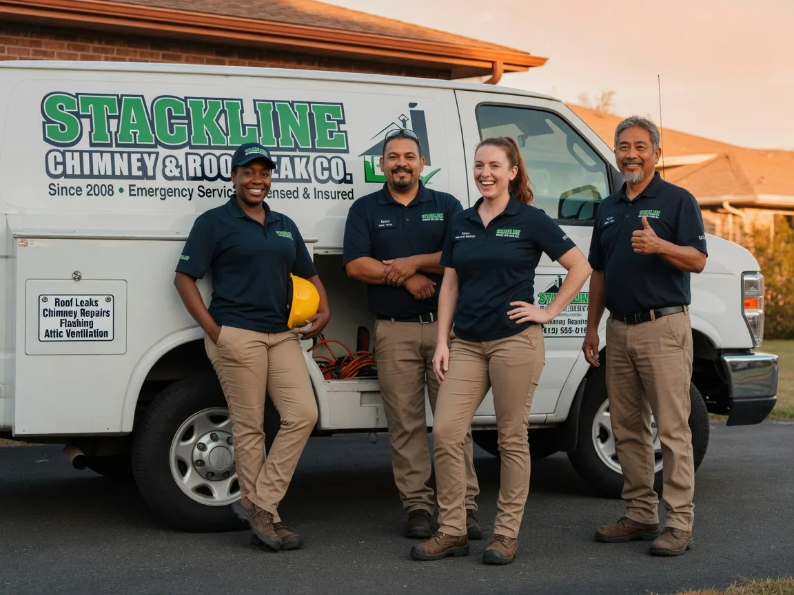 Chimney flashing repair company in Harford, PA